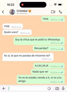 Me enamoré de un chico desconocido 😍parte 1 | Conversaciones Sad