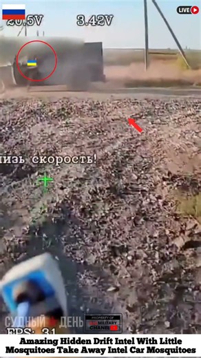 Amazing Hidden Drift Intel With Little Mosquitoes At Close Maneuvers #shortvideo #shortsfeed