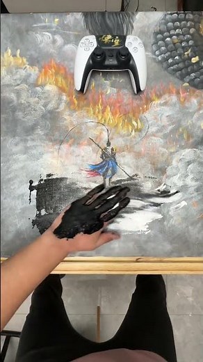 If love and career are as free and easy as my hand painting, without hesitation. #hand painting #