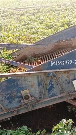 Modern Potato Harvester Machine | aalu khudai machine #shorts #aalu #ytshorts #youtubeshorts #viral