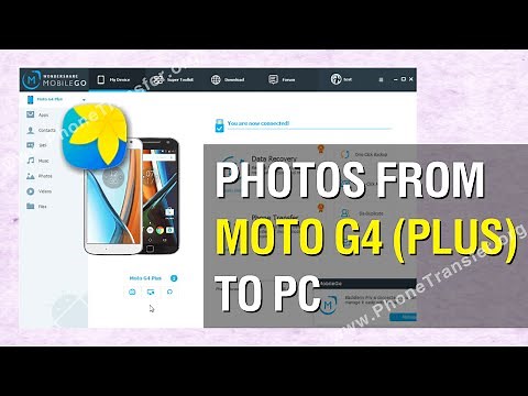 How to Backup Photos from Moto G4 Plus to PC in Batch