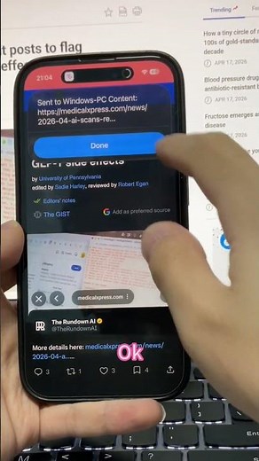 Clipboard sync between iPhone and Windows (AirDrop alternative)