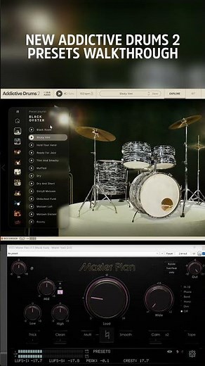 New Addictive Drums 2 Presets Walkthrough Part 01