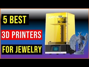 ✅Top 5 : Best 3D Printer for Jewelry 2024 | Best Resin 3D Printers - Reviews