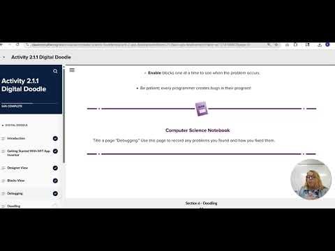 Computer Foundations Activity 2.1.1 Digital Doodle