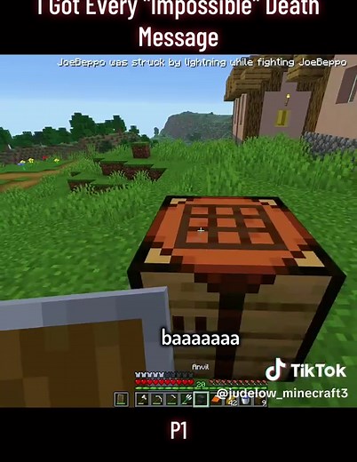 Every Impossible Death Message in Minecraft