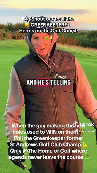 Phil the Greenkeeper: A Legend at St Andrews Golf Club