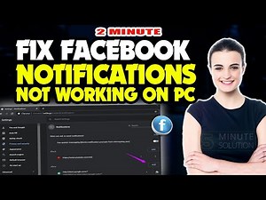 How to fix Facebook Notifications not working on PC/laptop 2024