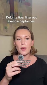 Deloitte tip: Filter out calendar event acceptances