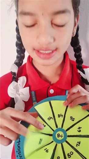 #Division wheel# on 8 table