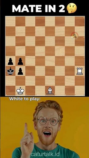 Level: 2000+ can u find mate in two moves❓#chesspuzzle