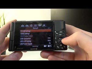 Sony ZV 01 - How To Format SD Card