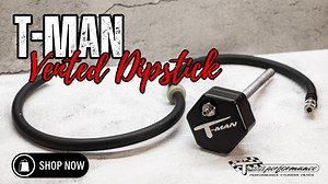 Take a closer look at our T-Man Vented Dipstick for the M8 motors, available now! Visit our website to order yours today 😎 | T-MAN PERFORMANCE