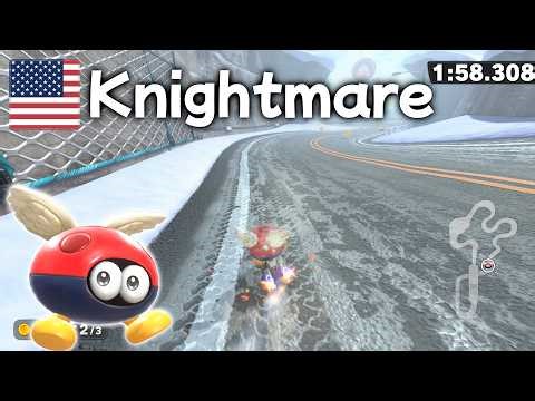DK Pass - 1:58.308 - Knightmare 🇺🇸 (Mario Kart World world record)