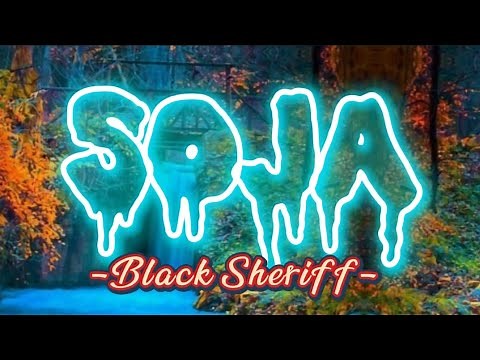 BLACK SHERIFF -SOJA (lyrics video)