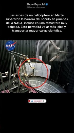 Aspas supersónicas en Marte: el futuro del vuelo espacial #espacio