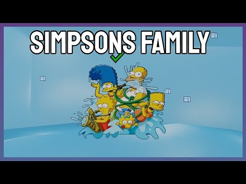 How to find the "Simpsons Family" |ROBLOX FIND THE SIMPSONS