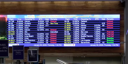Flight disrupted Hawaii airports due to severe weather, visibility issues