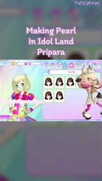[FULL] Making Pearl in Idol Land Pripara #shorts #pripara #プリパラ#splatoon2