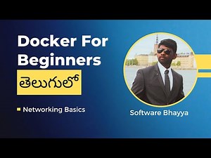 8.1 Docker Networking basics in Telugu