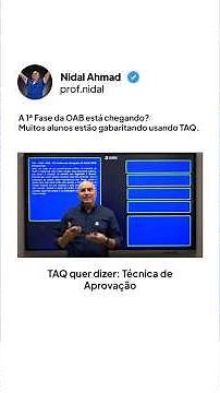 Use TAQ to score higher in the 1st Phase of the OAB exam | Question-Based Approval Technique 🚀