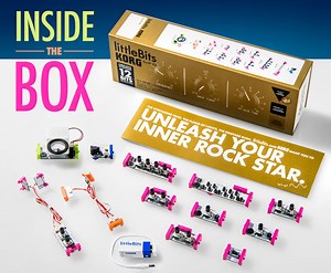 LittleBits Synth Kit: DIY circuit-building kit for musicians and tinkerers.