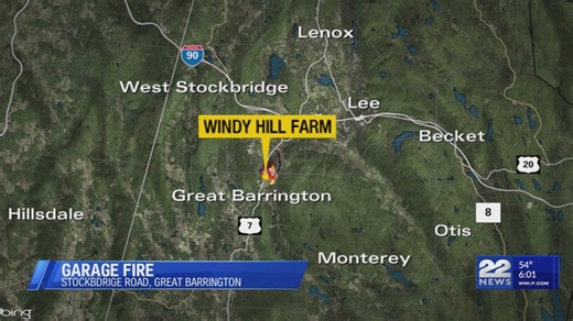 Windy Hill Farm residence in Great Barrington deemed total loss after fire