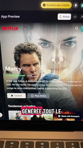 Je viens de cloner Netflix en tapant une seule phrase... 🤯🍿