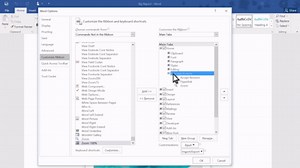 Video: Customize the ribbon