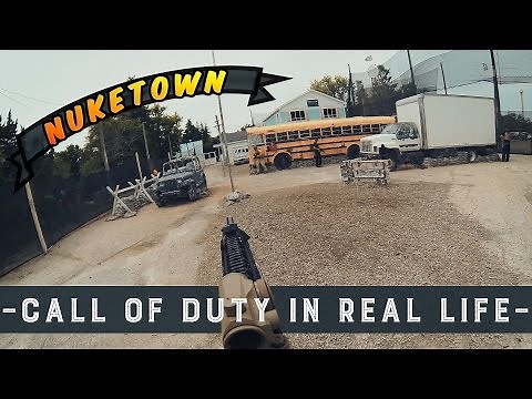 Call of Duty NUKETOWN in REAL LIFE !!!
