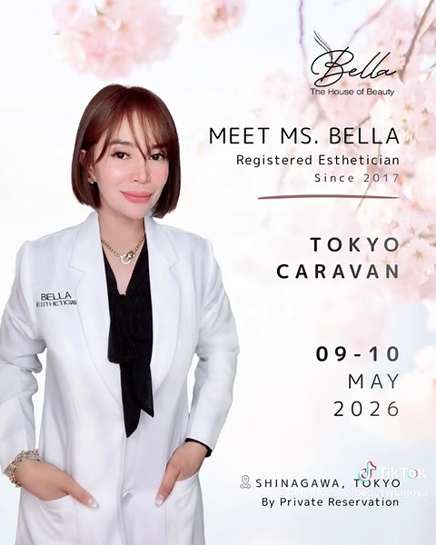 Appointments are now open for Tokyo Caravan ✨💙🪻 A limited number of private sessions are available for consultation-based aesthetic services, tailored to your individual preferences. 📍 Shinagawa, Tokyo 📅 May 9–10, 2026 Consultation required. By private reservation only 📩 Message us to secure your preferred time