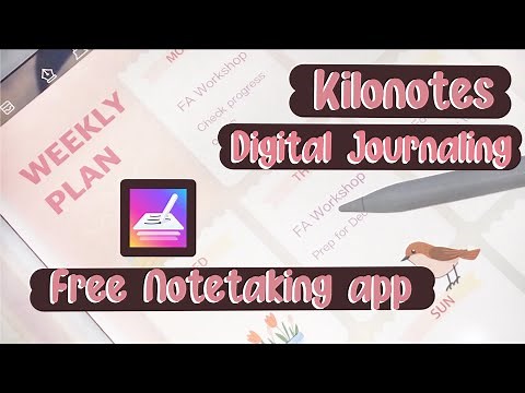 Kilonotes, Free digital notetaking and journaling app | Easy Tutorial & Walkthrough 💫💫