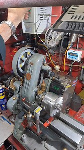 My Myford ML7 with the 1hp 3 Phase Motor & VFD setup. You can see how to wire the VFD control on my Youtube channel video #lathework #PrecisionEngineering #machining #devon #northdevon #barnstaple #myford #minilathe | Steve Jordan