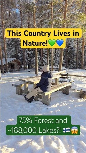 75% Forest and ~188,000 Lakes?!😱 NATURE COUNTRY🇫🇮