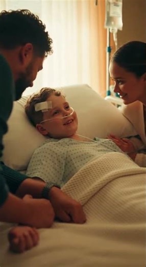 The Heartwarming Moment a Brave Boy Wakes Up to His Family's Love