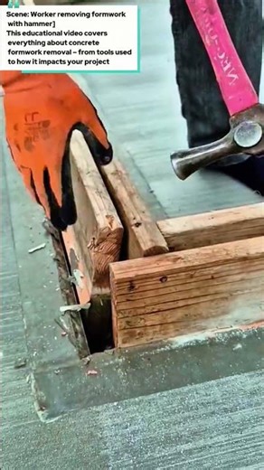 Concrete Formwork Removal Process - Best Practices & Key Details | Educational Short"