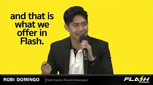5.7K views · 307 reactions | #FlashRecap: TV host and entrepreneur Robi Domingo during his official launch as the brand ambassador of Flash Express said that the company is not just for Filipinos but with Filipinos as it offers job opportunities, speedy delivery, service, and “malasakit” for every parcel delivery. #FlashExpress #FlashExpressPH | Flash Express Philippines | Facebook