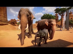 Planet Zoo Indian Elephant - Myers'Animal Entertainment Park