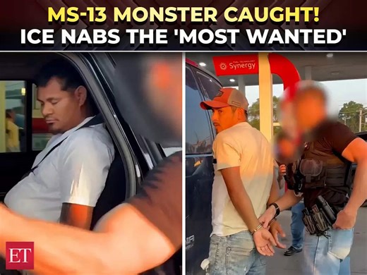 ICE captures deadly MS-13 gang member after Maryland Police let him go | US immigration crackdown