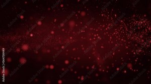 particular abstract background. moving particles. light and glow. background blured. SEAMLESS LOOP 4K