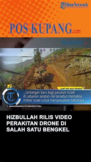 Hezbollah Releases Footage of Drone Assembly at a Manufacturing Plant