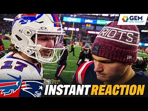 INSTANT REACTION: Patriots fail to clinch division, blow 21-0 lead and fall to Buffalo Bills