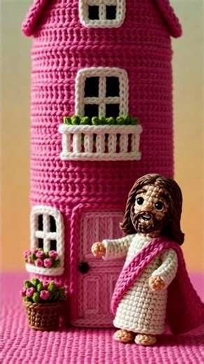 Jesus Carrying the Cross Through Snow – Powerful Christian Winter Scene