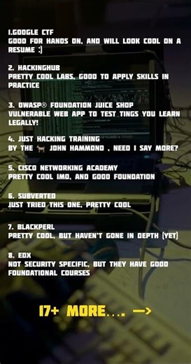 25+ places to learn cybersecurity #cybersecurity #hacking #ethicalhacker #hacker