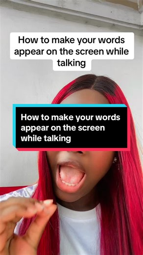How to Make Words Appear on Screen While Talking Tips