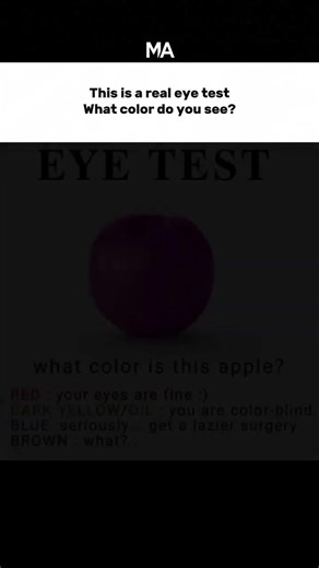 The real Eye Test || What colour Do you see? #eyetest #eyes #eyetestathome #vision