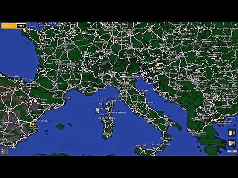(NEW)FULL GLOBAL BACKGROUND MAP. World Underlay mod version 2.1 for Euro Truck Simulator 2 (v1.44)