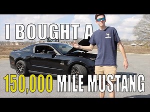 I bought a 2011 Mustang GT with 150,000 miles!