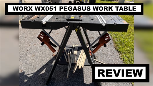 Watch Worx WX051 Pegasus Work Table Honest Review on Amazon Live
