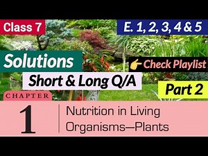 Dav public school Class 7 Science Chapter 1 Questions-Answers part 2